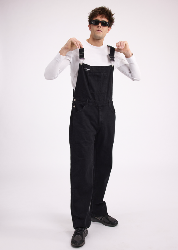 Gaspard Plus-Size Denim Dungarees