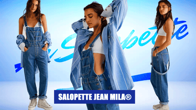 Salopette Jean Femme Relax