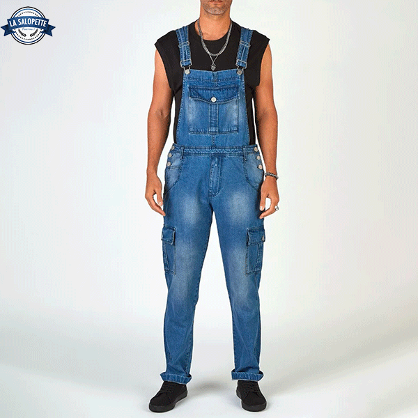 Jean Dungarees Urban Dark