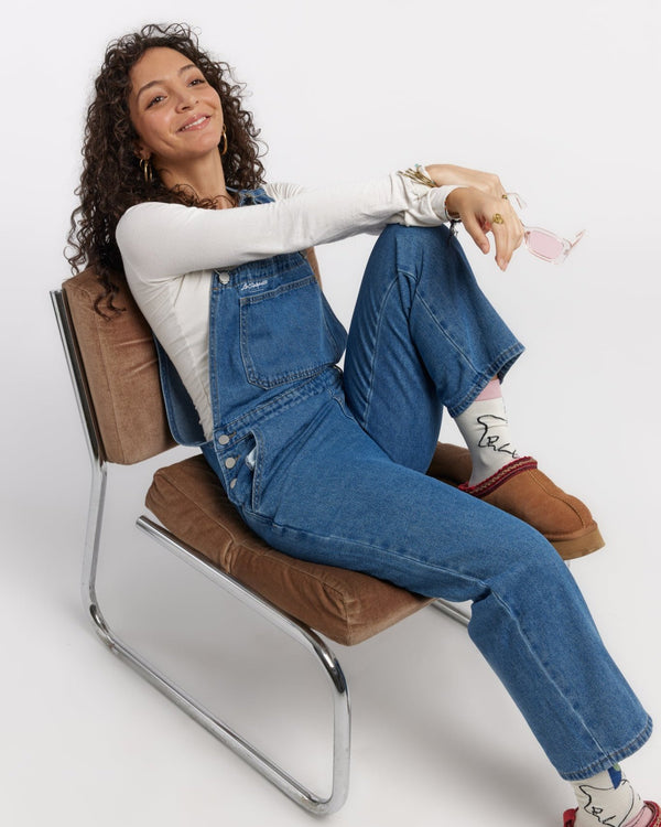 Wide-Leg Denim Dungarees Jenny®