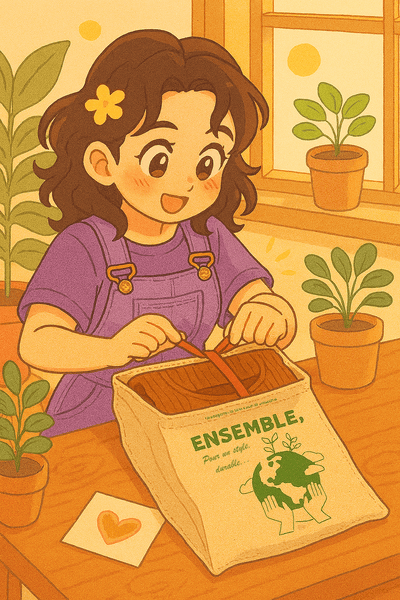 Salopette Packaging Recyclable