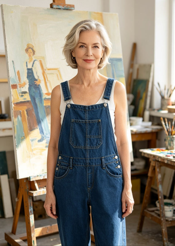 Denim Dungarees "The Painter"