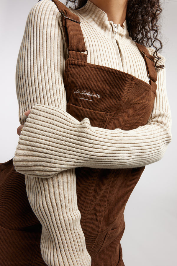 Corduroy Dungarees Coconut®