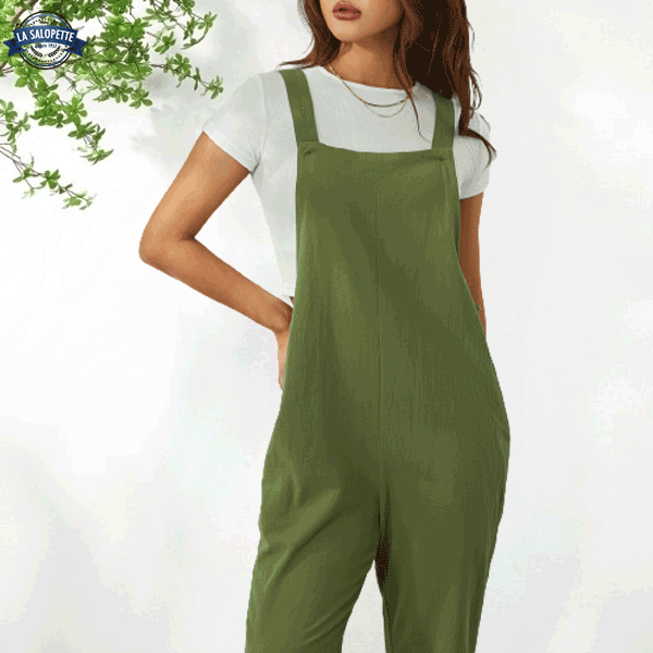 Overall dress 2025 olive green