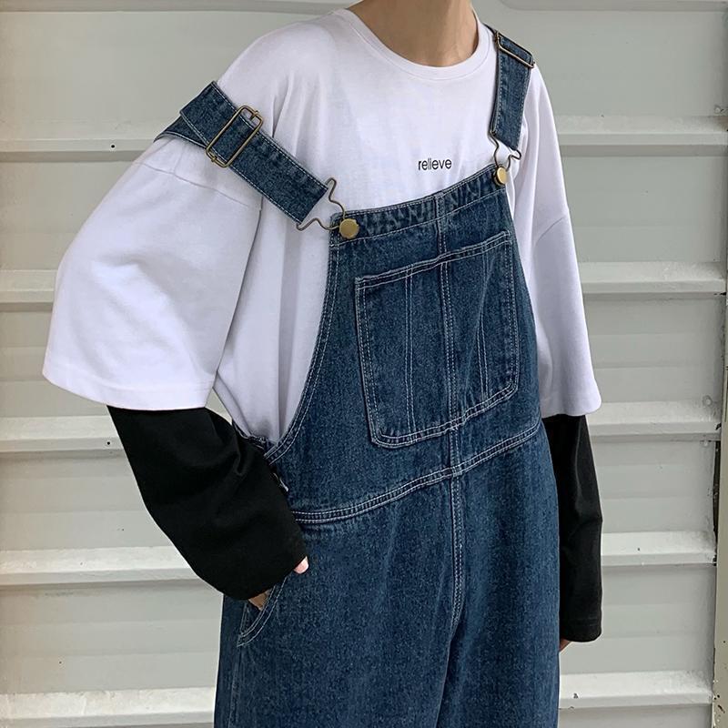 Denim Dungarees Plus Size Oversize