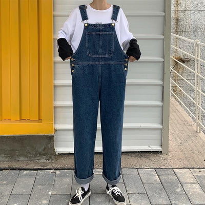 Denim Dungarees Plus Size Oversize