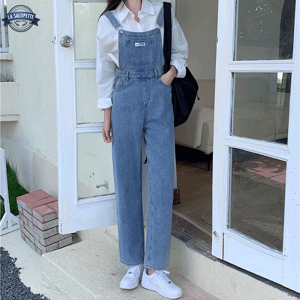 Denim Dungarees Tall