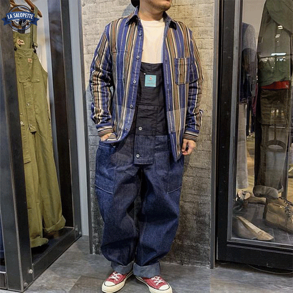 Fishing Dungarees Blue Ocean