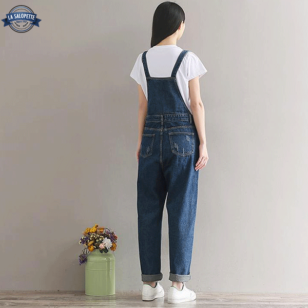 Denim Dungarees Blue Bloomers