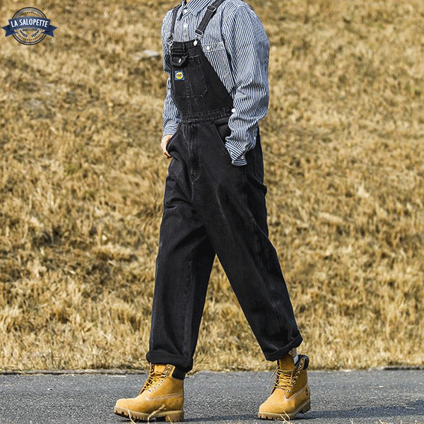 Denim Dungarees Rameau Black