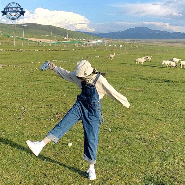 Denim Dungarees Country Blue