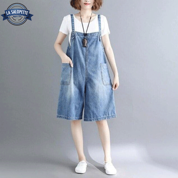 Denim Dungarees Large Yasazuke