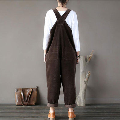 Vintage Dungarees Coffee Velvet