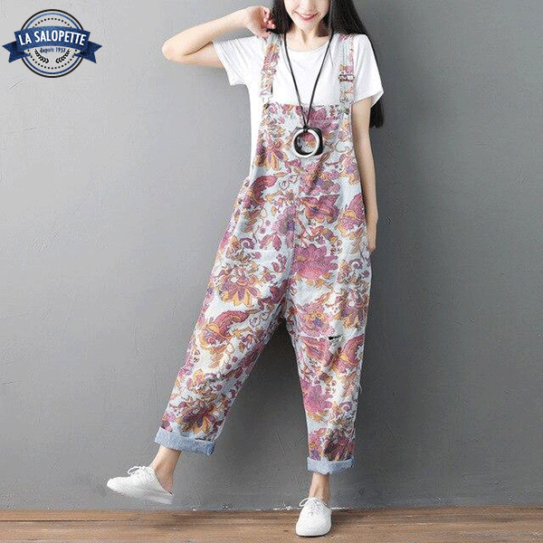 Pinafore Dress Porcelain Rose