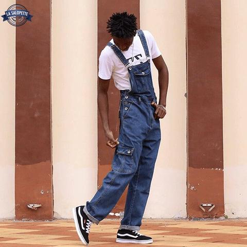 Overalls best sale mens jeans