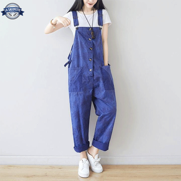 Vintage Dungarees Strappy Palm Tree