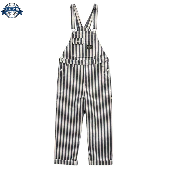 Work Dungarees Okaido Stripes