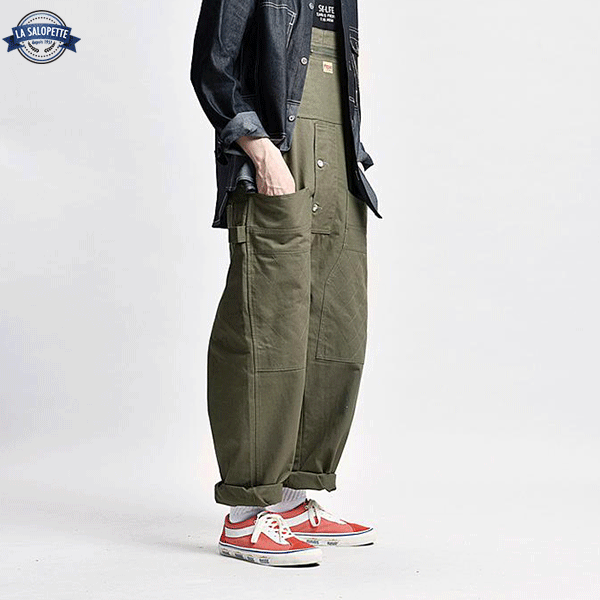 Work Dungarees Agricultural Khaki