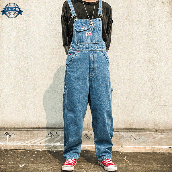 Denim Dungarees Cargo Old School