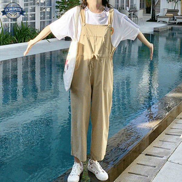 Vintage Dungarees Beige Padua Woman
