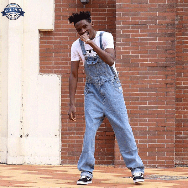Denim Dungarees Memphis Light Blue