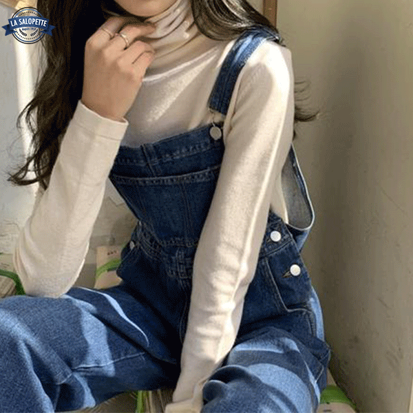 Denim Dungarees Blue Denim Milano