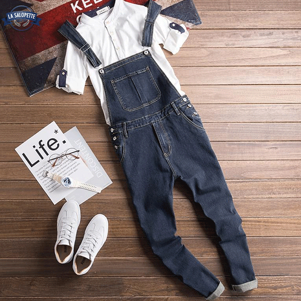 Jean Dungarees Dark Blue Farmer