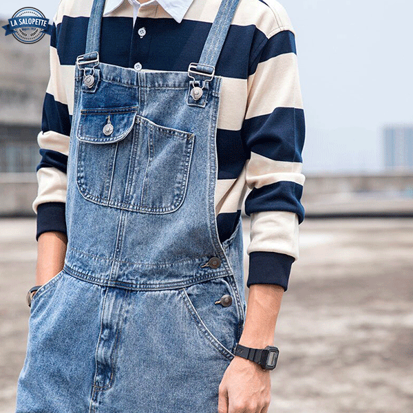 Denim Dungarees Boyfriend
