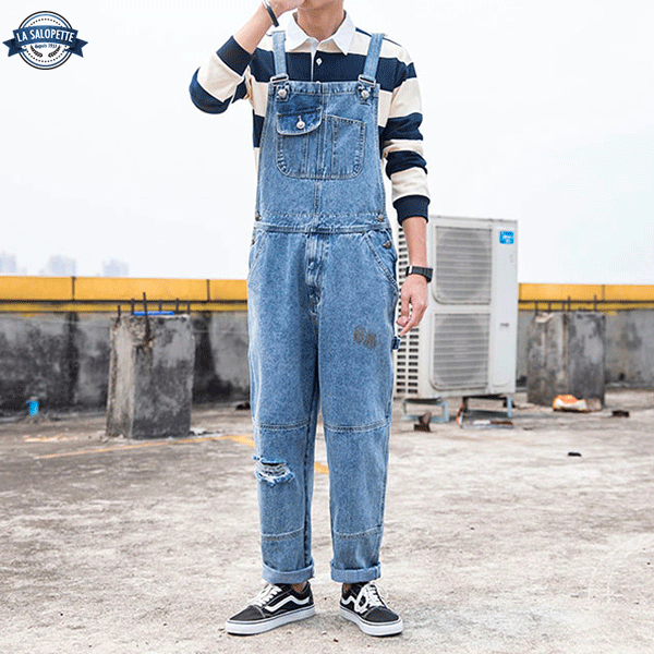 Denim Dungarees Boyfriend