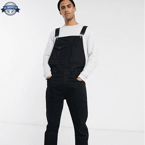 Denim Dungarees Brest Docker