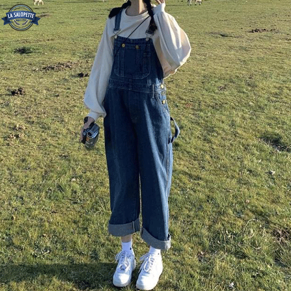 Denim Dungarees Country Blue