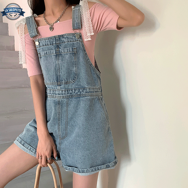 Short Dungarees Jean Clair Lassy
