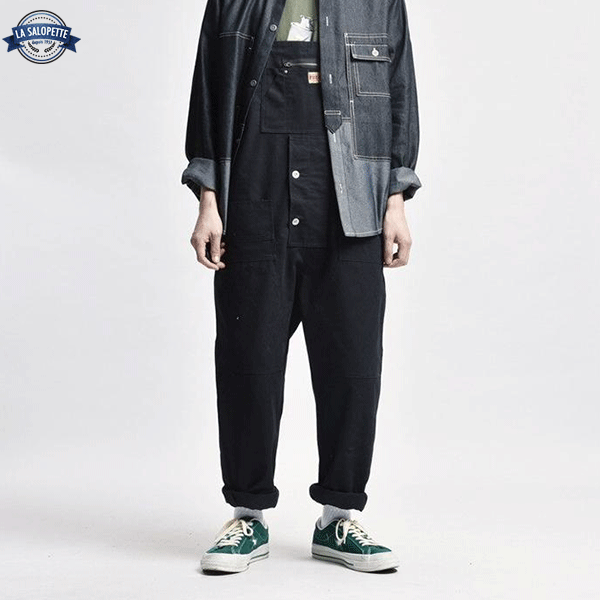 Work Dungarees Agricultural Black