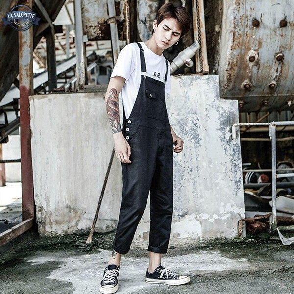 Work Dungarees Urban Black