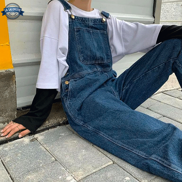 Denim Dungarees Plus Size Oversize