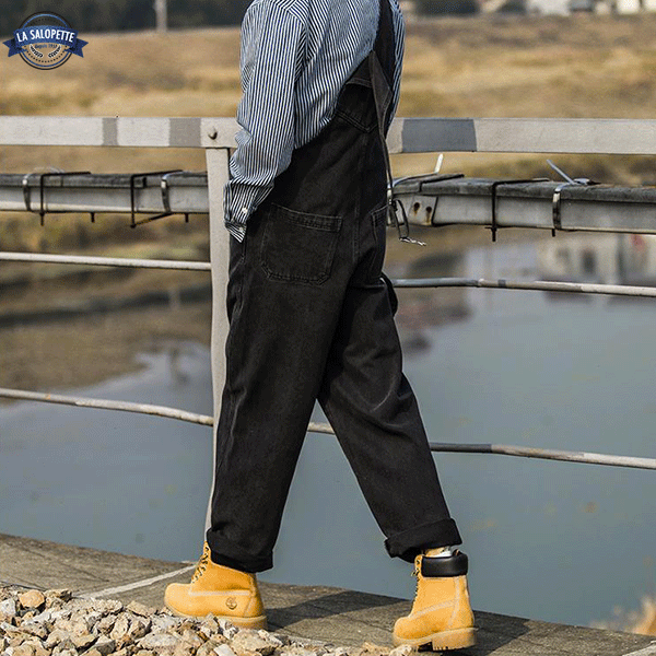 Denim Dungarees Rameau Black