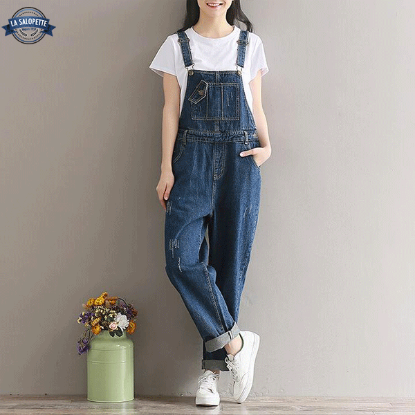 Denim Dungarees Blue Bloomers