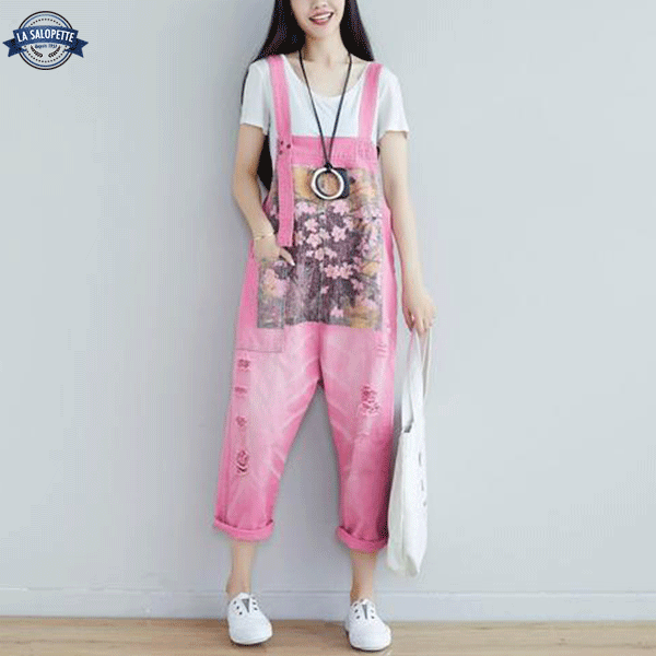 Denim Dungarees Rose Matsuyama