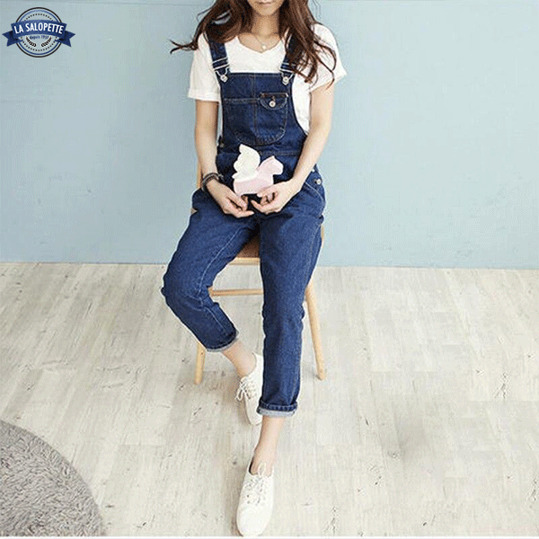 Denim Dungarees Blue Night Budapest