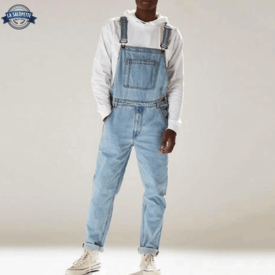 Salopette Homme Bleu Ciel