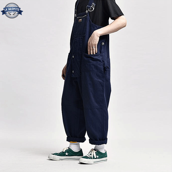 Salopette Homme Bleu Marine