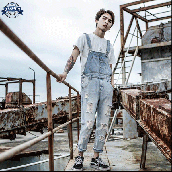 Denim Dungarees Amsterdam City Bike