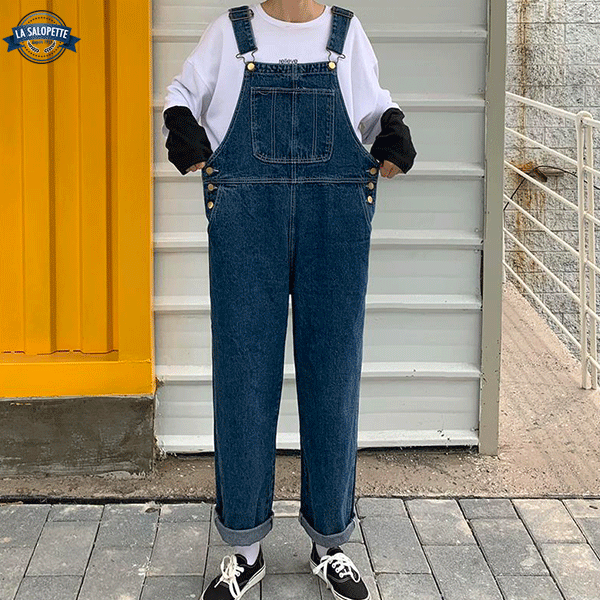 Denim Dungarees Plus Size Oversize