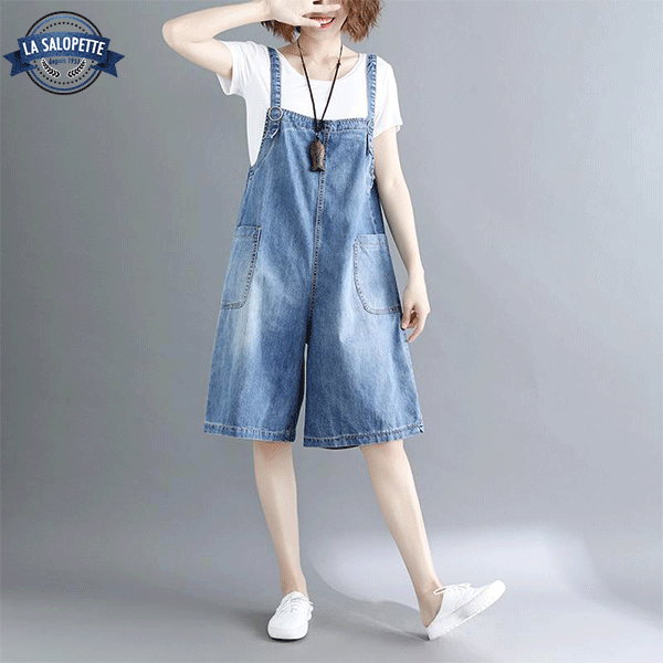 Denim Dungarees Large Yasazuke