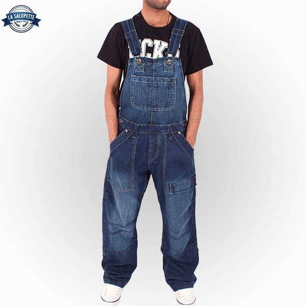 Jean Dungarees Loose Bullet