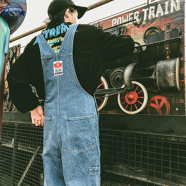Denim Dungarees Modern Klein