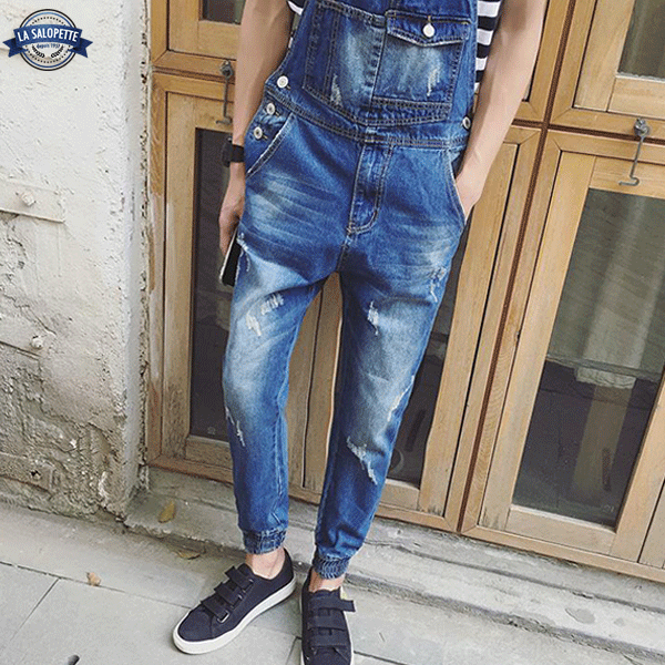 Denim Dungarees Blue Scott Urban