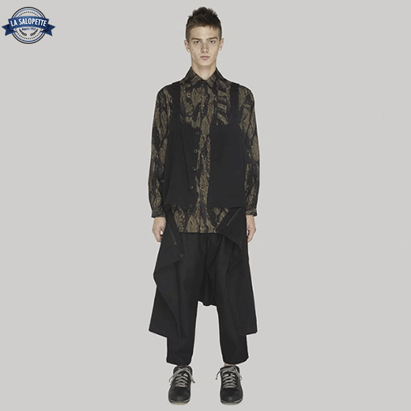 Work Dungarees Black Spectra