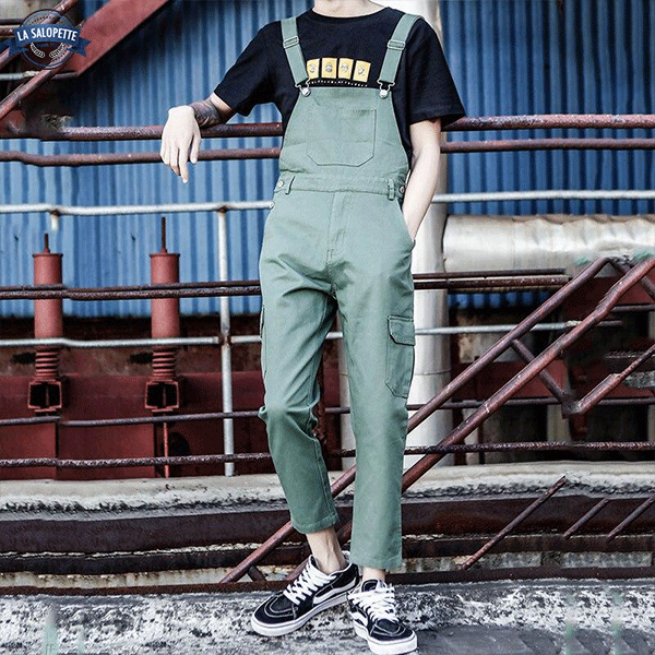 Work Dungarees Big Fisherman