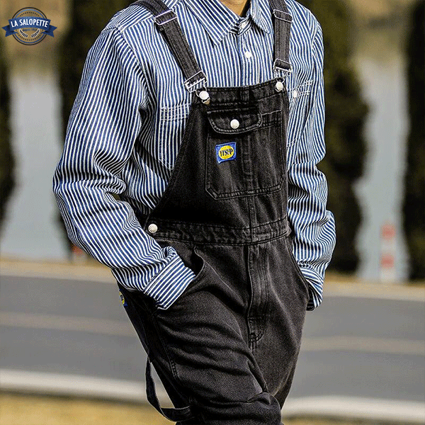 Denim Dungarees Rameau Black